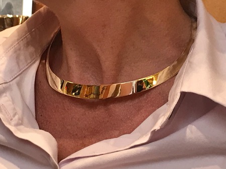 Gouden Spang Collier