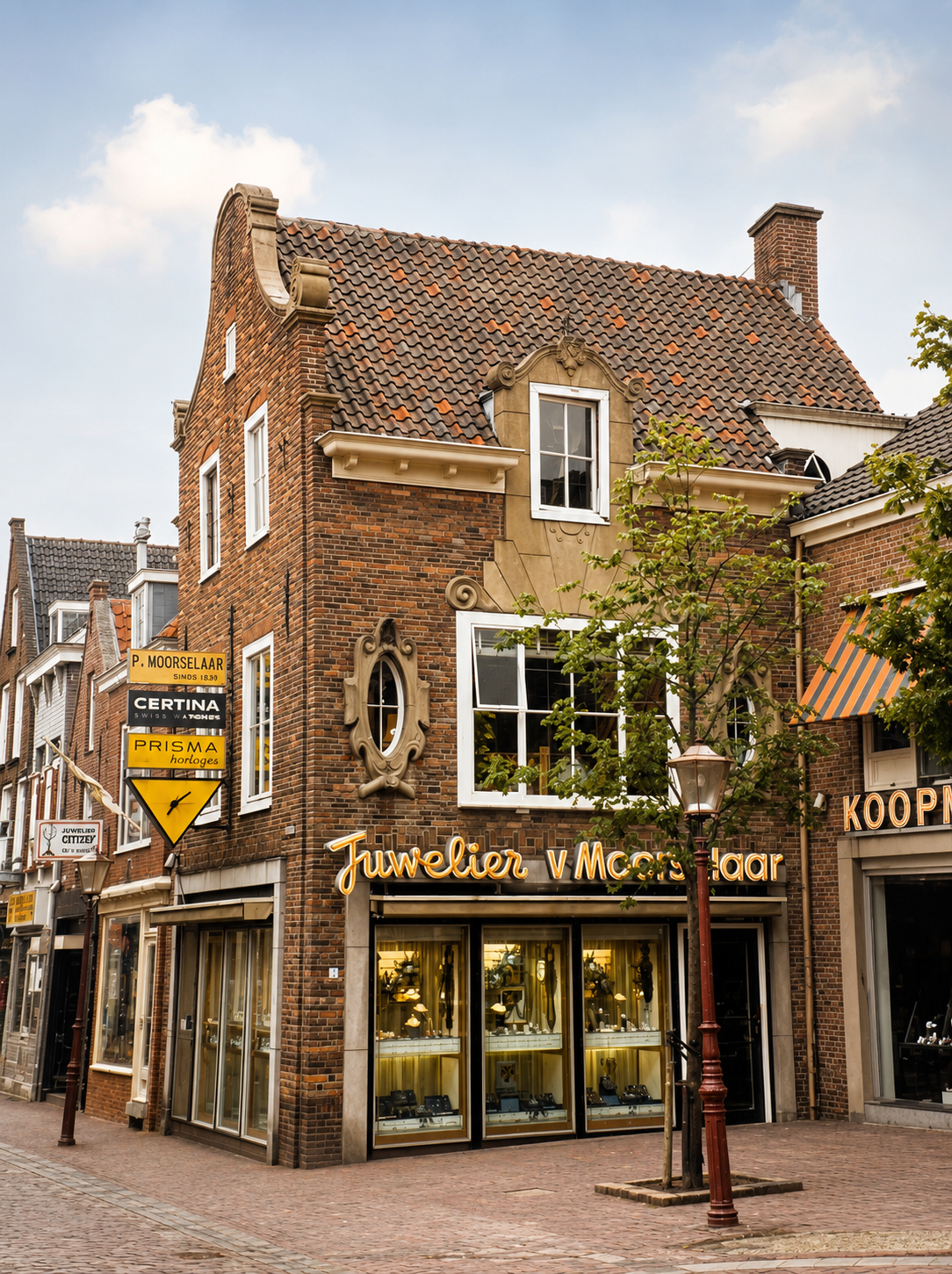 Juwelier van Moorselaar anno 1975